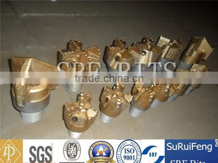 4 wings PDC BITS for mining/water drilling