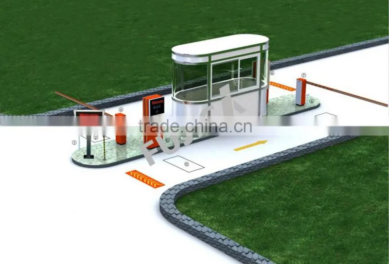 Airport RFID Card parking management systems with automatic paying station