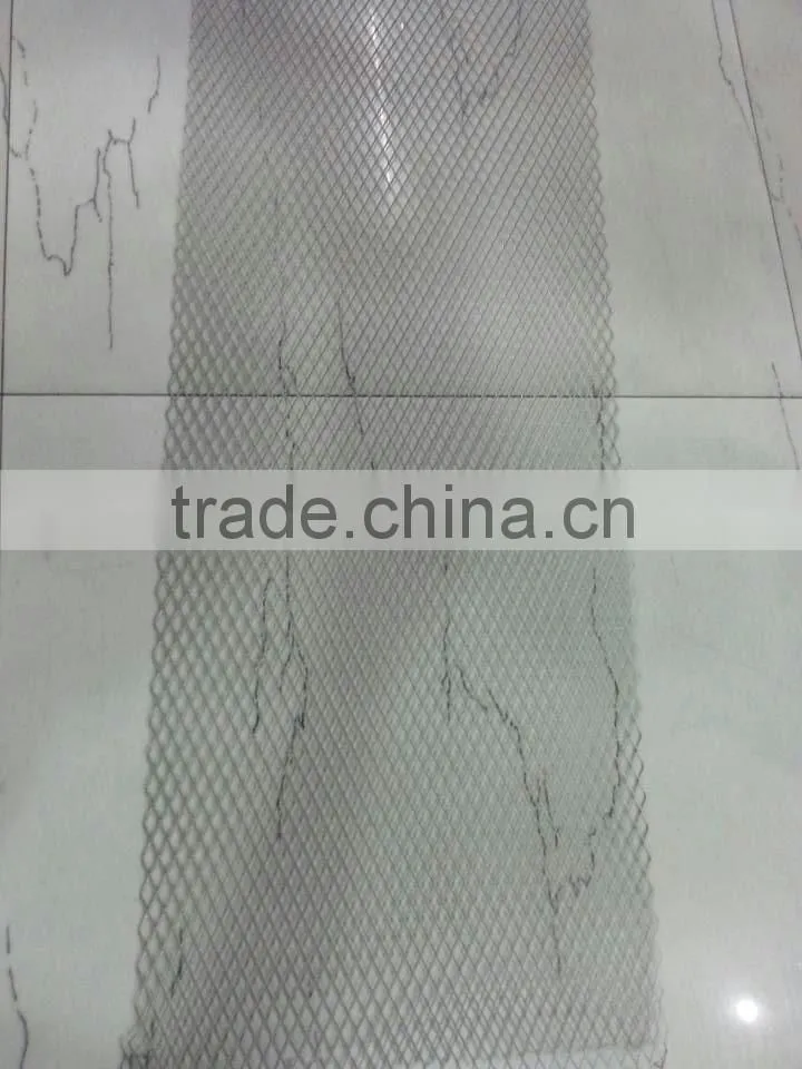 Silver Aluminum Mesh Grill for Front Bumper/Performance Decorative Light Weight Aluminum Mesh Grill