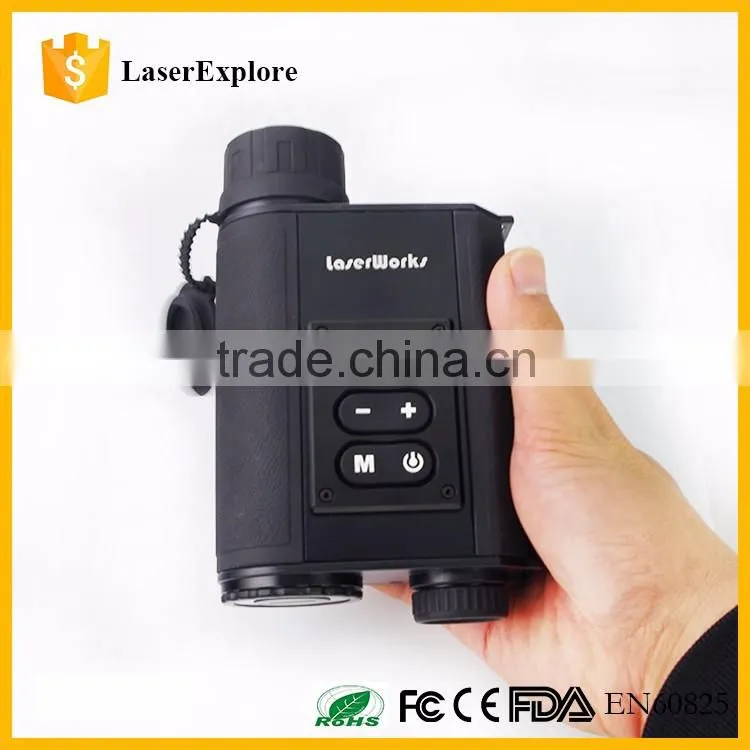 500m digital laser rangefinder night vision 200m monocular hunting night vision