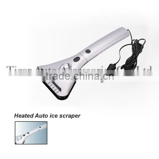 Multifunctional 12V DC auto ice scraper