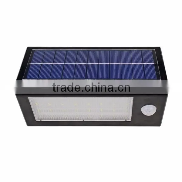 Waterproof outdoor mnre approved solar motion sensor light