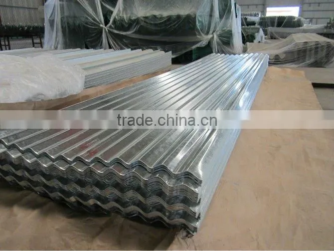 Corrugated steel roofing sheet
