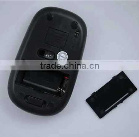 2.4Ghz colorful wireless mouse at factory price
