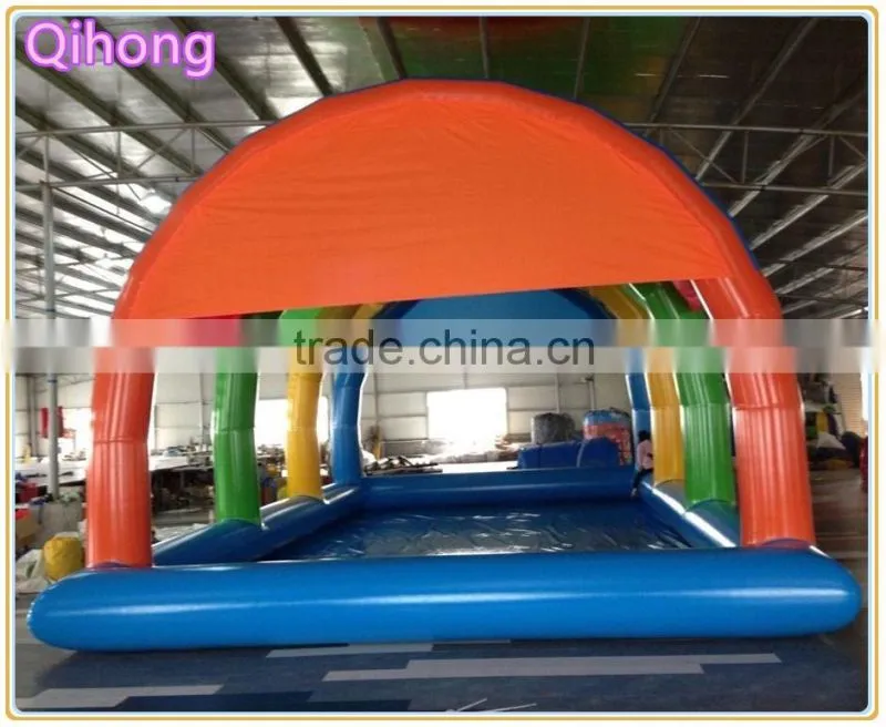 durable PVC tarpaulin inflatable double layer swimming pool, inflatable pools for children and adults, inflatable pool toy