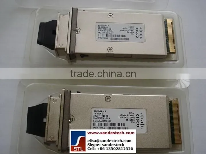 CISCO X2-10GB-LR 10GBASE-LR 10KM 1310NM X2-10GB-LR= 10-2036-05 CISCO optical transceiver