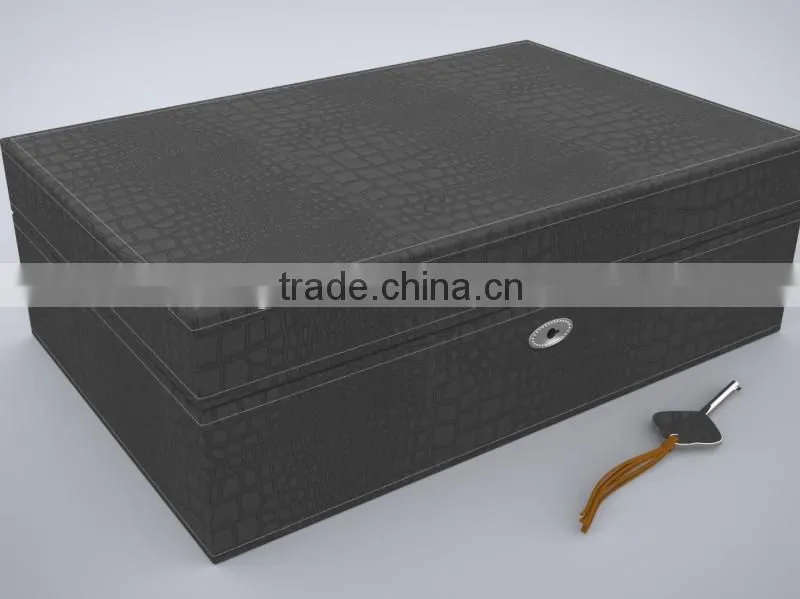 custom design logo printed wooden jewelry box wholesale