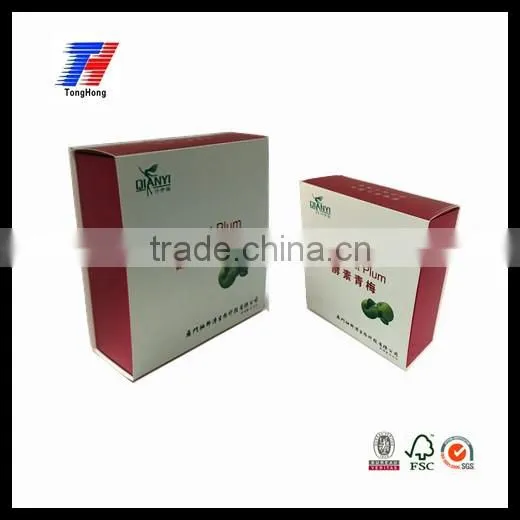 Factory Direct Sale Silver Card Box with custom printed logo and Competitive Price