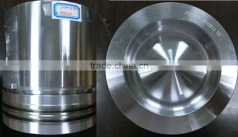 low price PC300-8 6CT engine PISTON 4933120 for excavator parts