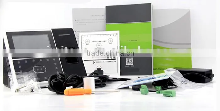Time attendance and access control terminal adopts latest 600 platform with Face 7.0 algorithm and large capacity memory