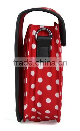 Red dot pattern Camera bag for Fuji mini 8