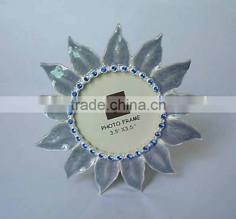 2015 sunflower metal pewter zinc alloy home decorative photo frame