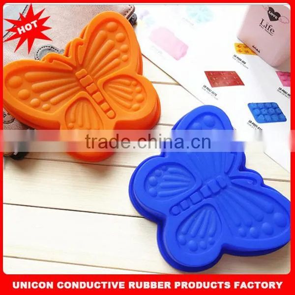 High quality newest design silicone flan cake mould