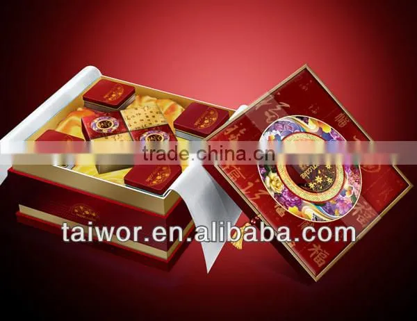 Custom design cake packaging box Luxury tea packaging box