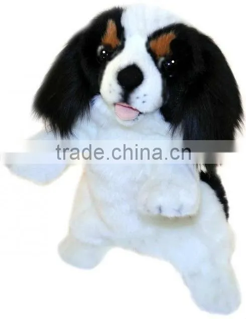 Grey koala plush body puppet
