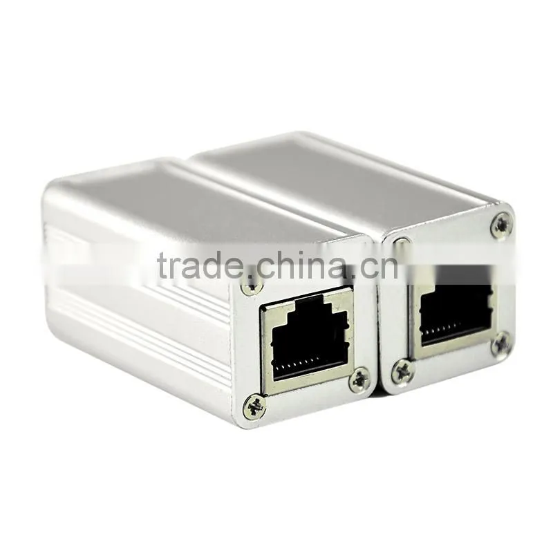 Black USB EXTENDER(1port HUB) 120M with power