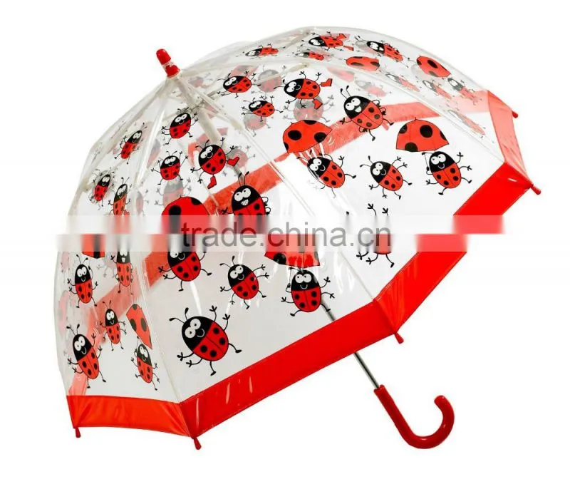 Wholesale Saftey Open Colorful Cute Kids Umbrella