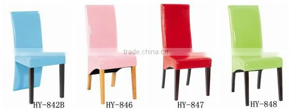 Simple dining room chair wooden frame high quality chair HY-803-8