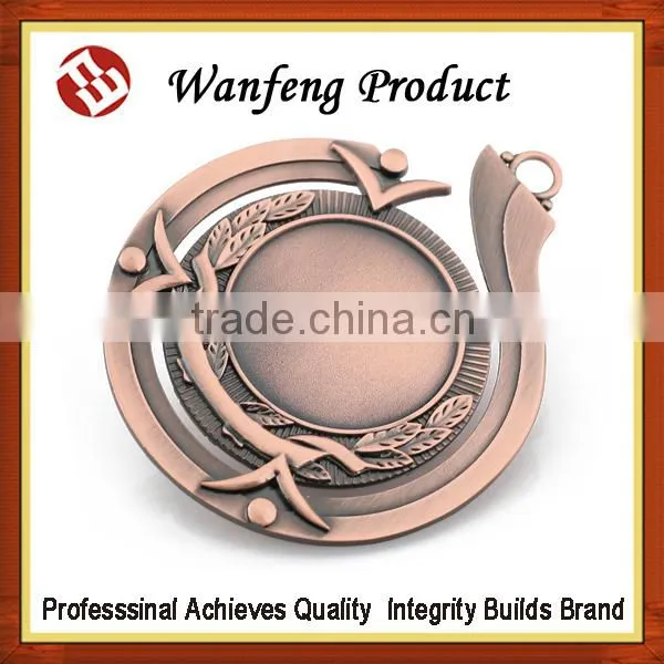 Promotional Souvenir High Quanlity 2015 NEWEST Design Customized Have Ribbon Metal Medal