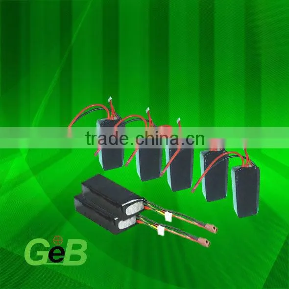 li-ion battery pack 11.1v 25C 5000mah rc helicopter battery