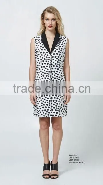 wholesale dress leopard print dress sexy dress