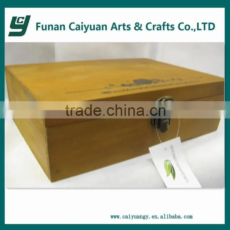 New design and cheap wooden box