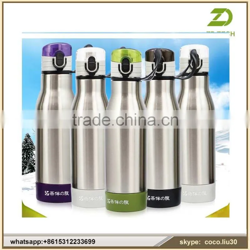 promotional stainless steel warm keeping sports water bottle ZDS2013