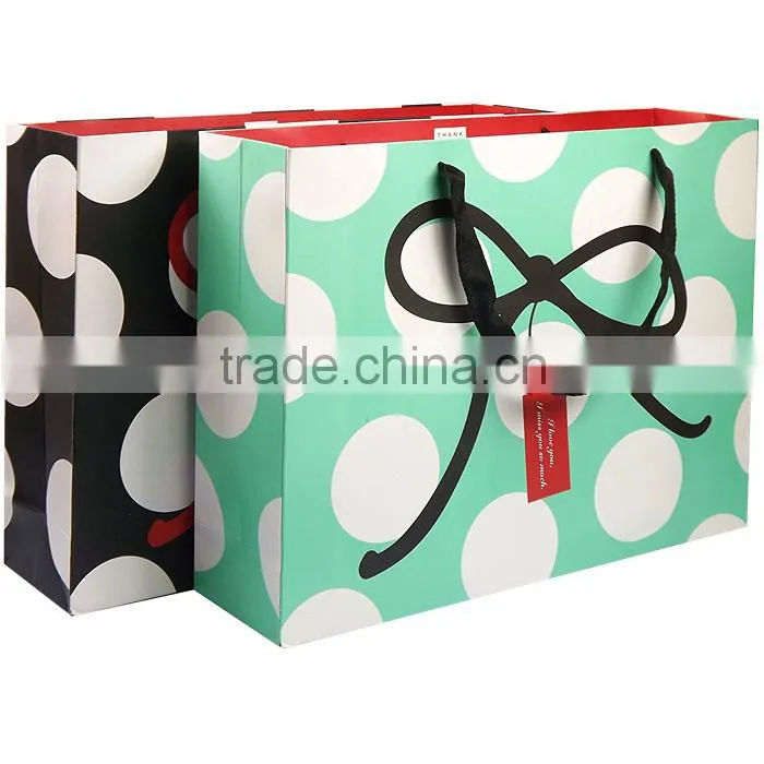 Simple Print Paper Shopping Bag