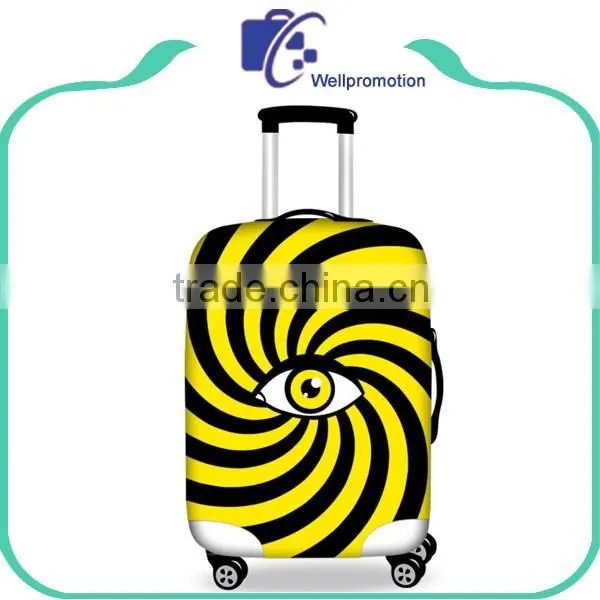 Luggage suitcase cover/ spandex elastic custom suitcase cover