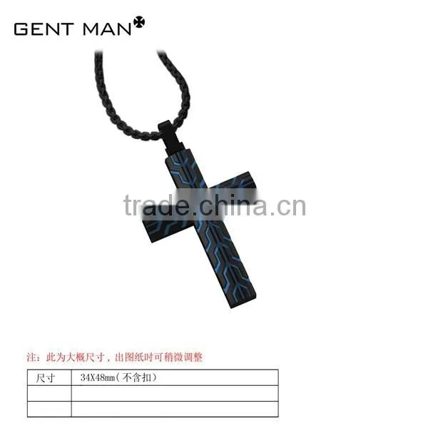 new products 2016 Fashion Jewelry cross pendnat necklace for men