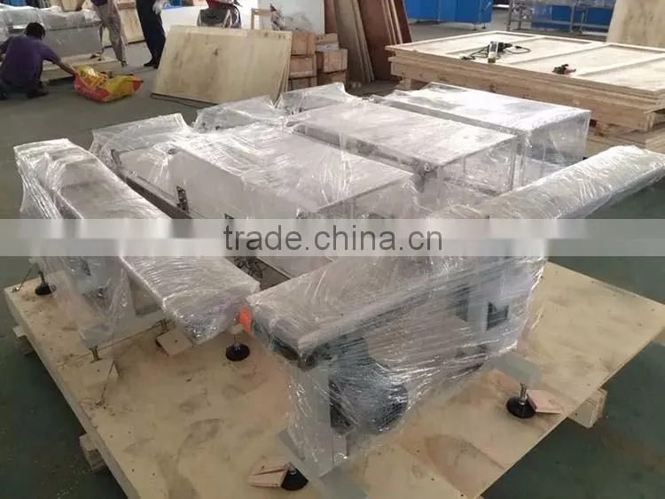 Automatic L-shape straw gathering machine