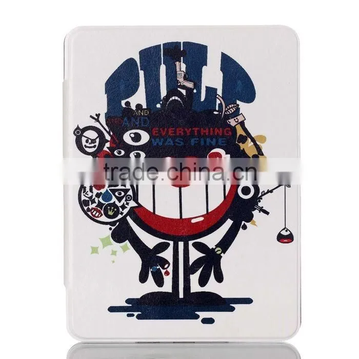 Fantasy printing smart wake sleep cover flip case for Amazon New Kindle Oasis