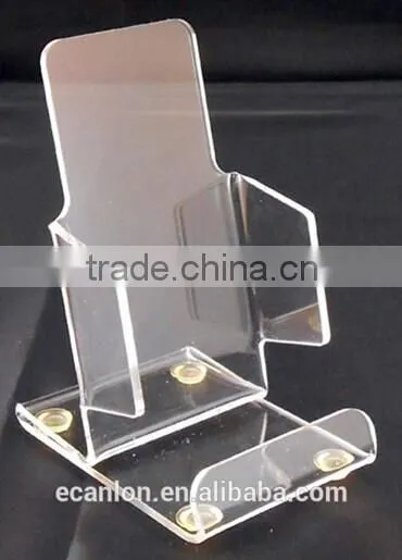 wholesale transparent mobile phone holder acrylic phone holder