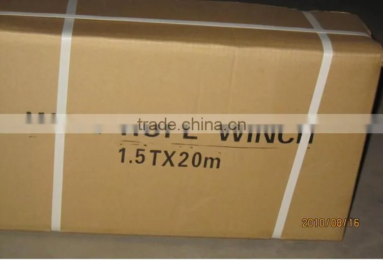 Portable 1.6 ton Aluminium alloy wire rope pulling hoist
