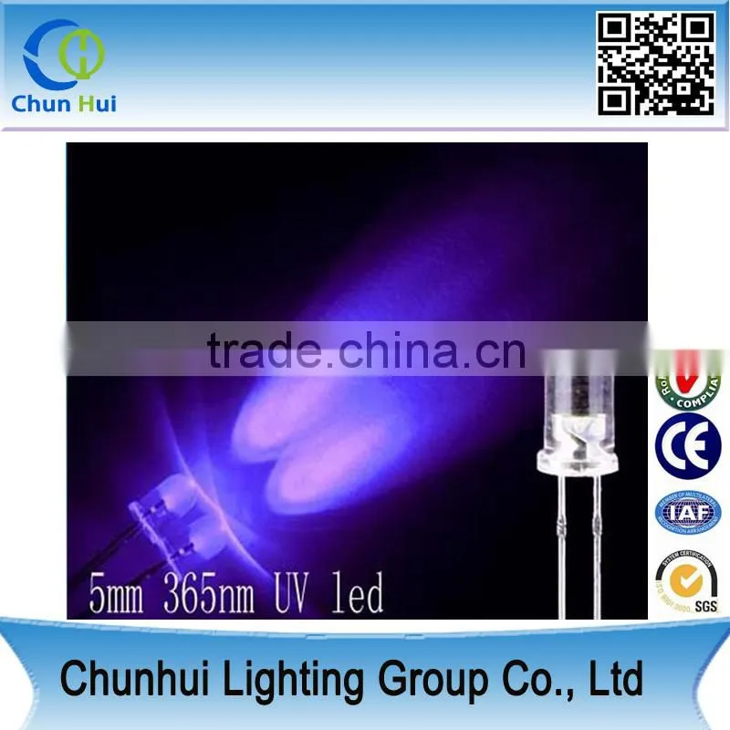 5mm long feet uv led diode