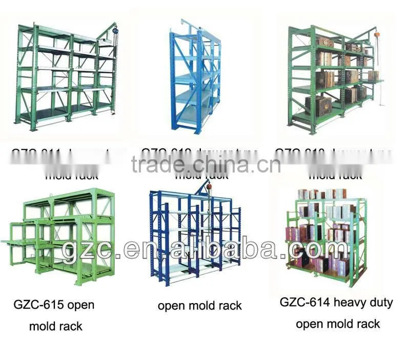 Customized Standard Pull Out Drawer Type Mold Rack Mould Shelving Stable & Safe