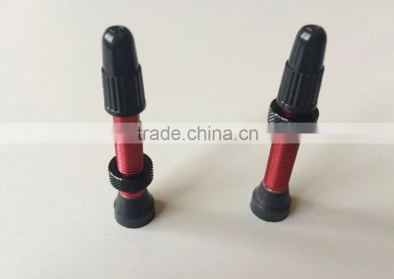 aluminium presta bicycle tyre valve FR12-55mm 80mm tubeless tyre valve