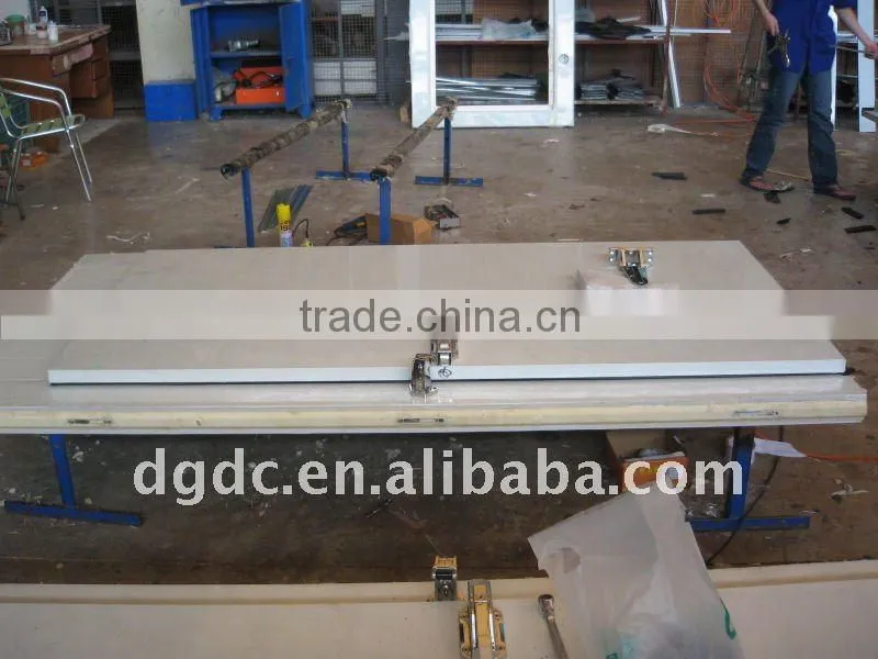 Polyurethane hinged cold room door cold storage door swing door