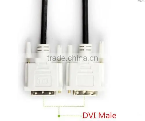 DVI-D Single Link Male to Male Video Digital Cable 6ft 18+1 Pin