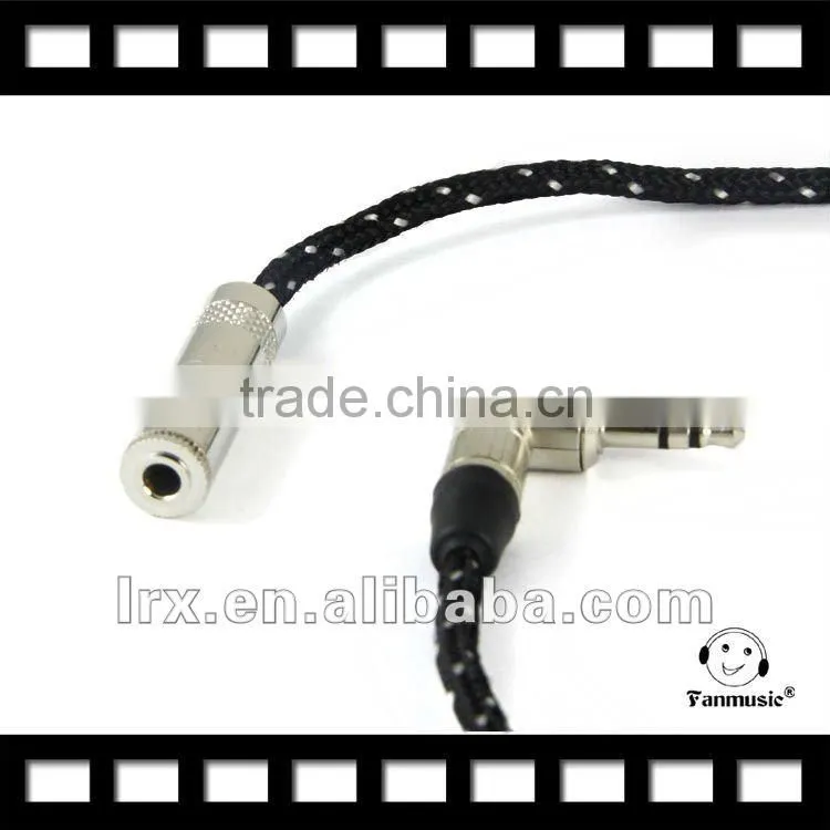 HIFI cable 3.5 FT 3.5mm Male to Female headphone Extension Cable & Plug pailiccs