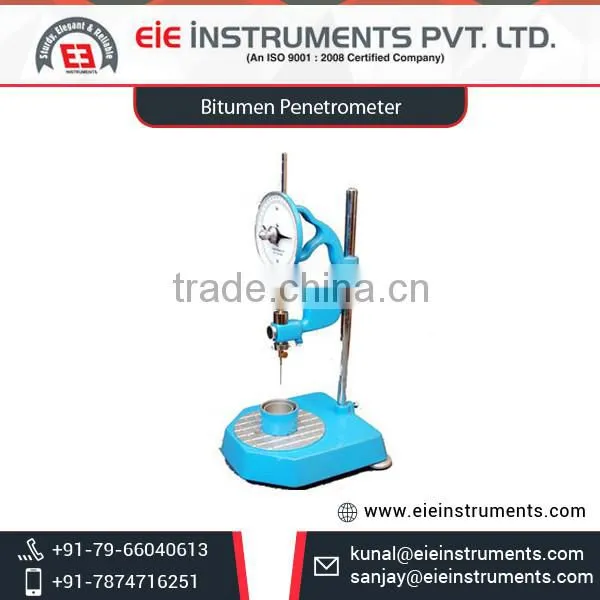 Hand Operated and Automatic Timer Bitumen Penetrometer at Best Rate
