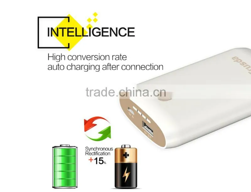 mili power bank 5200/6600/10400mAh power bank 18650 cara menyalakan lampu led power bank