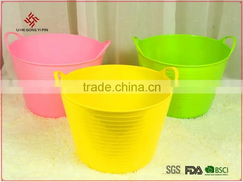 Save 10% new 3 colors PE storage bucket