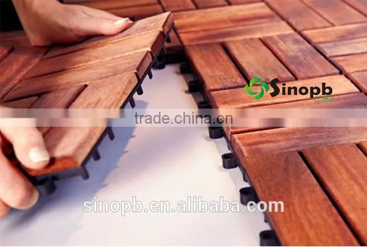 Wood deck tiles cheap
