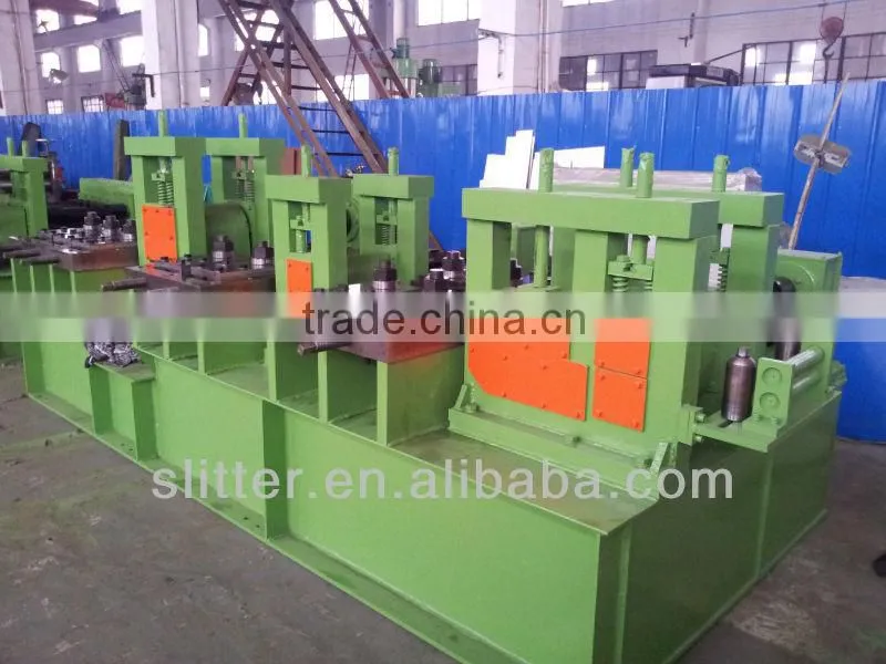 12mmx200mm hot rolled steel flat bar leveler and cut to length machine