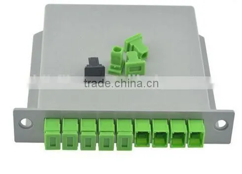 FTTH Singlemode SC Insertion Fiber Optical PLC Splitter