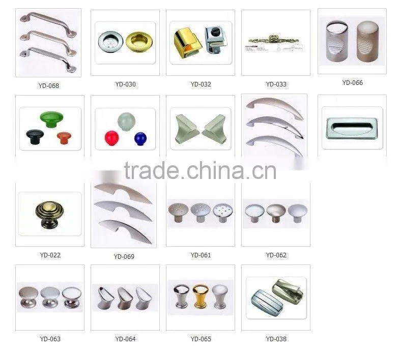 YD-032 Crystal glass door handle/door knobs handle