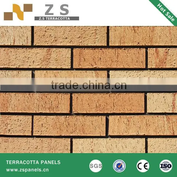 split tile for wall floor roof curtain cladding shading terracotta tile good price Clay tile for flooring paver