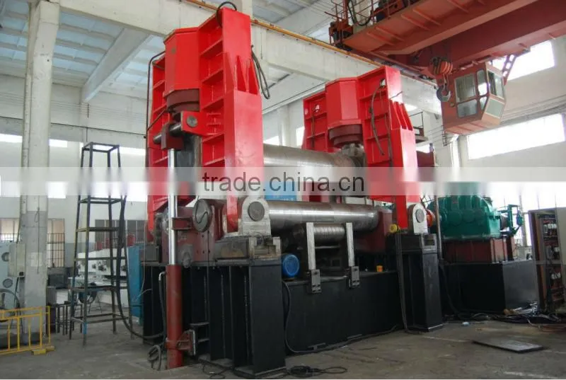 hydraulic rolling machine, 4 roller rolling machine, 4 roll bending machine,metal roll SW12-25X2500