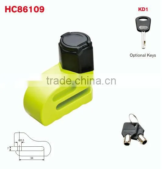 POPULAR disc brake lock,motorcycle lock, motorbike lock HC86109
